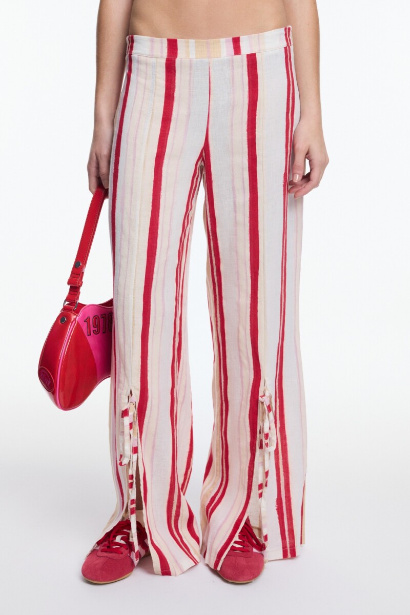 PANTALON LAZOS Rojo