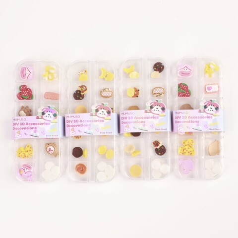 DECORACIONES DIY 3D PARA ACCESORIOS (COMIDA) DECORACIONES DIY 3D PARA ACCESORIOS (COMIDA)