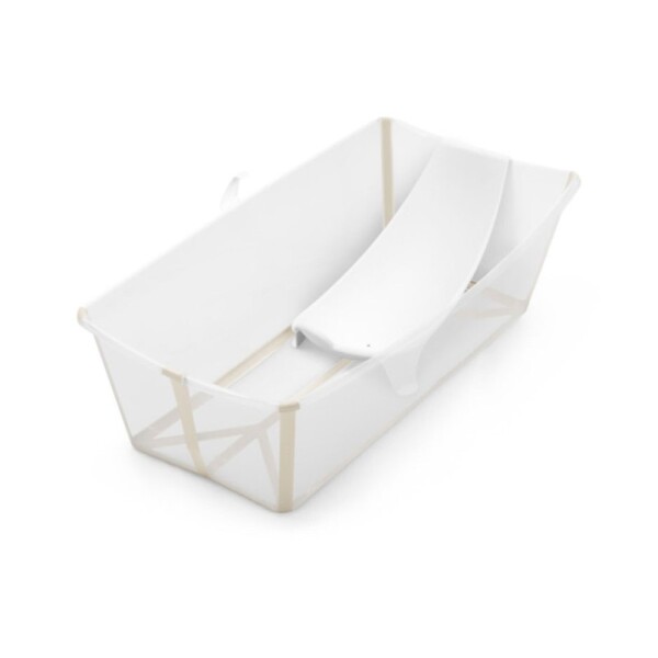Baño Stokke flexibath XL set c reposera - transparente beige Baño Stokke flexibath XL set c reposera - transparente beige