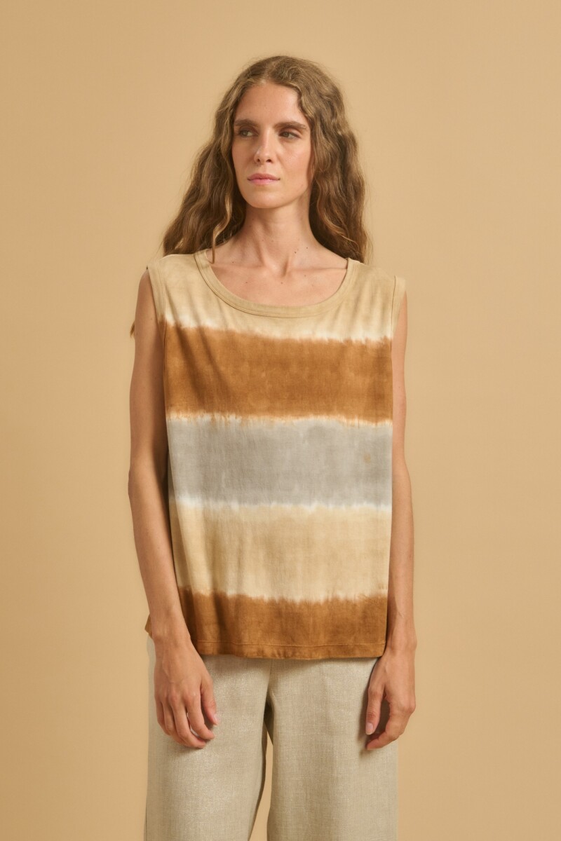 Camiseta Tiso Camel