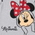 T-shirt manga larga de niña Minnie GRIS MELANGE