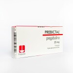 PREBICTAL 25 MG. CJ X 14 CAPS. única
