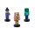 Minecraft Sellos Pack 3 figuras Zombie Pigman