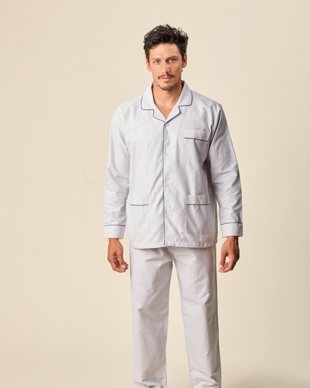 Pijama Algodón Pijama Algodón Rayas