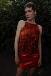 Using Top Velvet Naranja