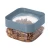 Recipiente con Visor en Tapa 510ml Varios Colores CELESTE