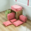 Set 6 bolsas organizadoras equipaje de viaje para valija rojo