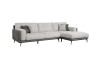 Sofa con Chaise Longue DÚO Gris