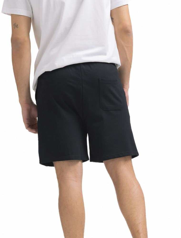 Short de Felpa French Terry SR-24 Negro