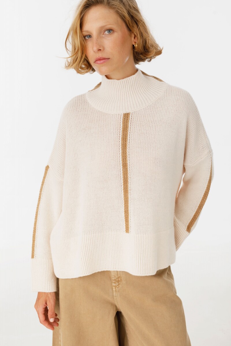 Sweater House - Camel/Crudo 