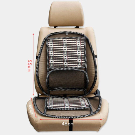 CUBRE ASIENTO - RESPALDO ORTOPEDICO LUMBAR BAMBU PARA AUTO WESTON CUBRE ASIENTO - RESPALDO ORTOPEDICO LUMBAR BAMBU PARA AUTO WESTON
