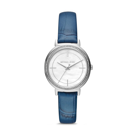 Reloj Michael Kors Fashion Cuero Azul 0