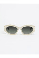 Lentes Tiwi Colette Shiny Beige With Green Gardient Lenses