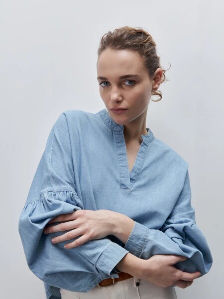 BLUZA D.CASSIN TOPO JEANS