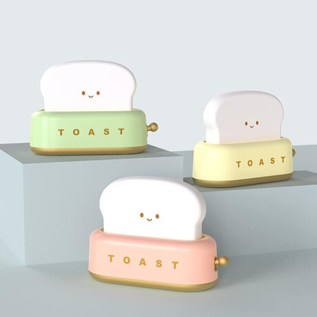 Lampara veladora diseño de tostadora Rosado