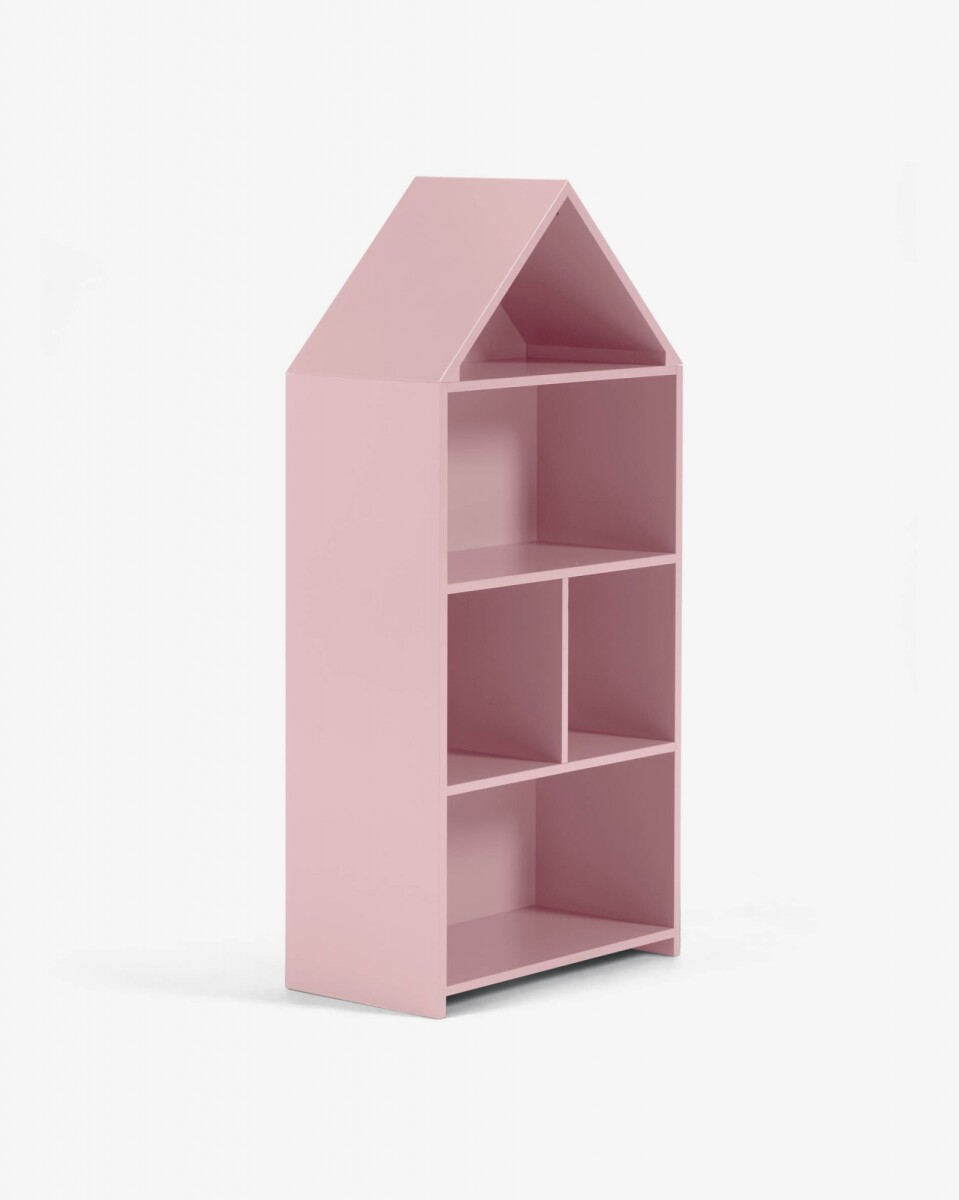 Estantería casita infantil Celeste de MDF - rosa 50 x 105 cm 
