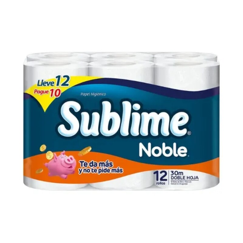 SUBLIME DOBLE HOJA 30M X24U Sublime Doble Hoja 30m X24u
