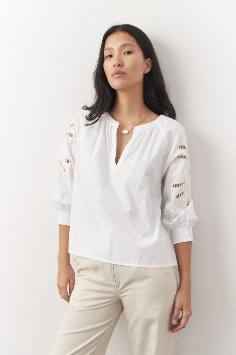 BLUSA GILBERTA Lino