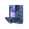 Protector para Samsung Galaxy A55 con soporte color azul Protector Para Samsung Galaxy A55 Con Soporte Color Azul