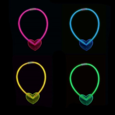 3X2 OUTLET Collar luminoso con corazón 3x2 Outlet Collar Luminoso Con Corazón