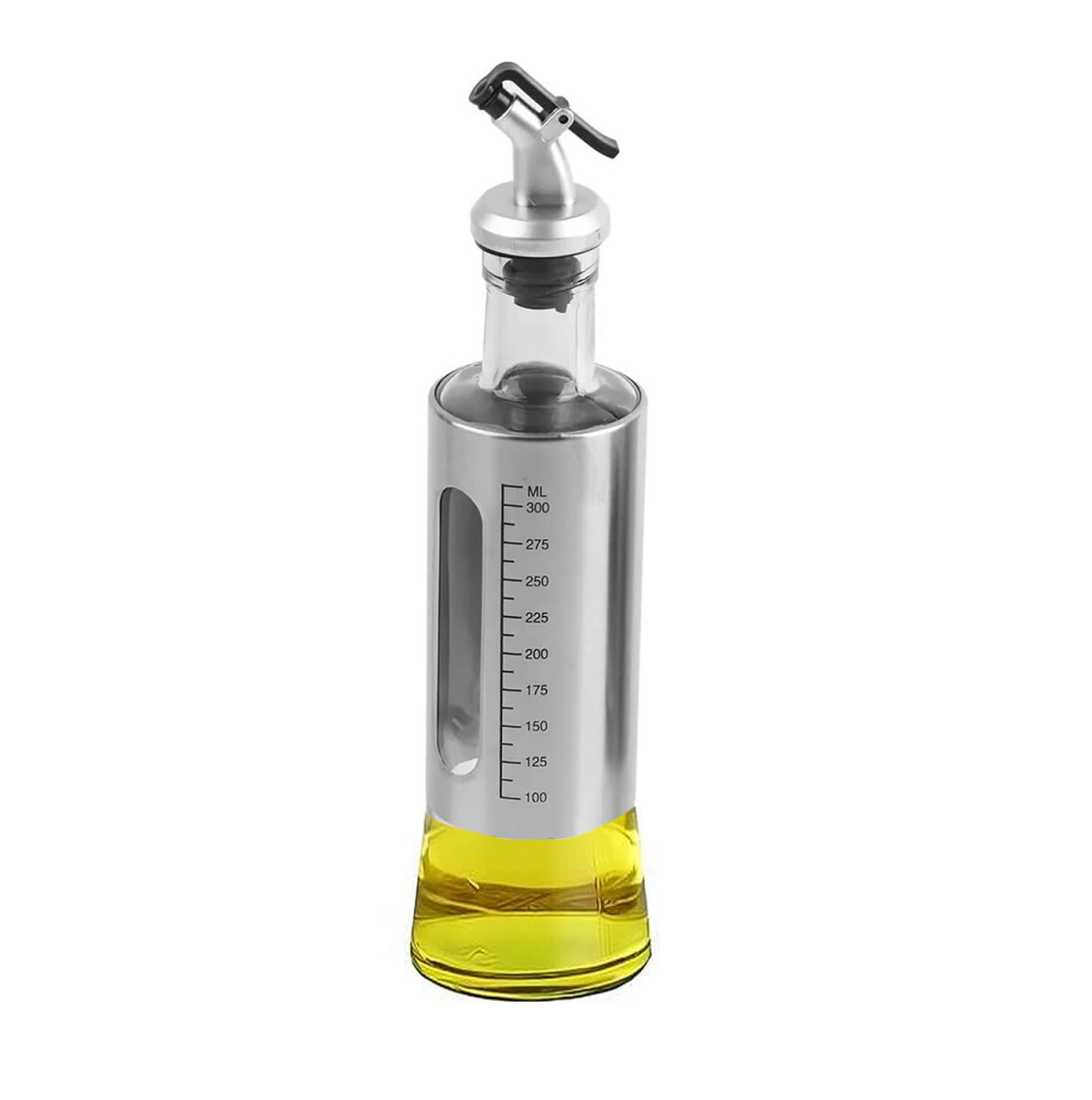 Dispensador de Aceite 300 ml IMBACK IBK-HMJ060-ACE | Botella de Vidrio con Boquilla Antigoteo y Medidor Preciso 