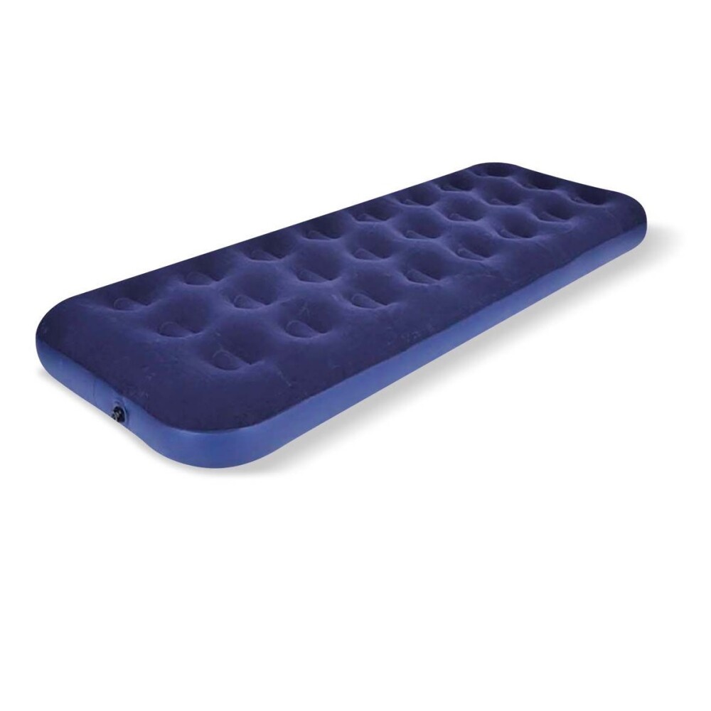 Colchón 1 Plaza Inflable + Inflador Incluido COLCHON 1 PLAZA+ INFLADOR