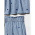 CHAMBRAY TANK X PANT SET LIGHT WASH