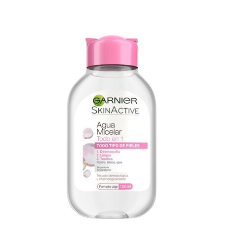 Agua Micelar Garnier 100 ml Todo en 1