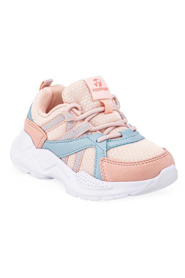 CALZADO DEPORTIVO CHALPA BEBE CORDONES Rosa