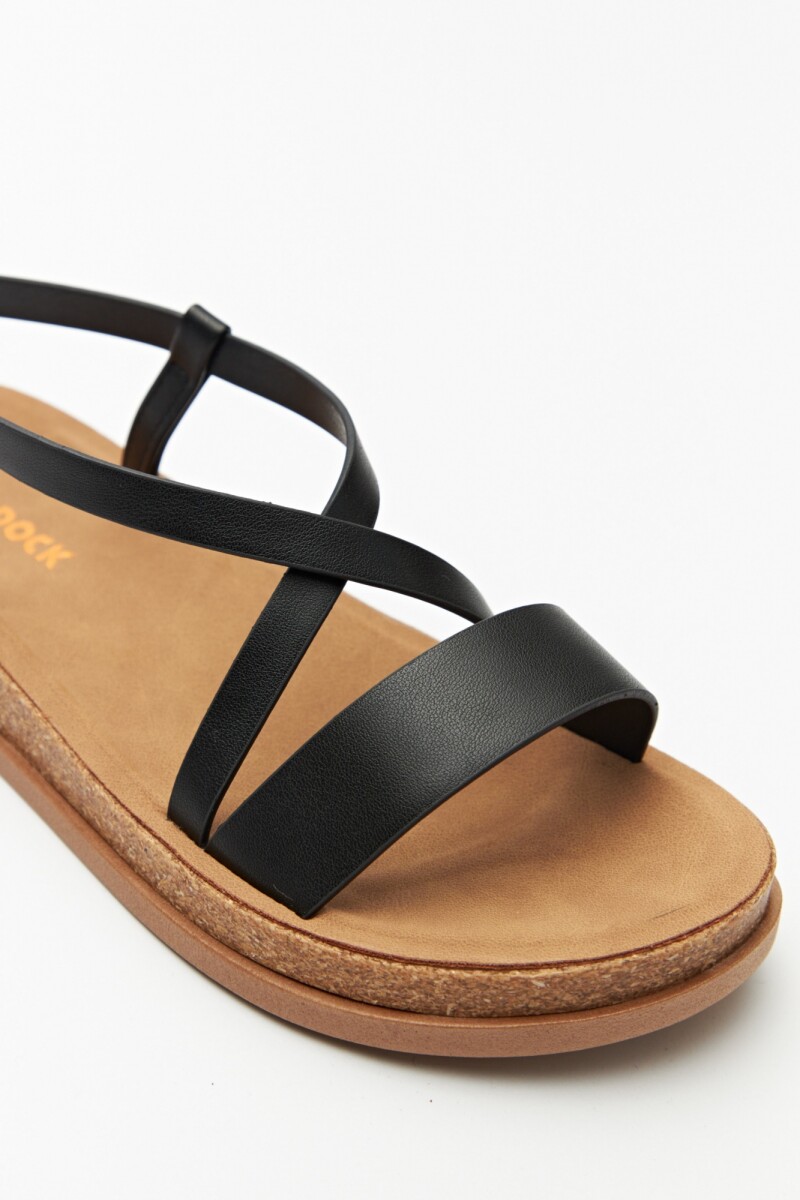 SANDALIA TULSAN Negro