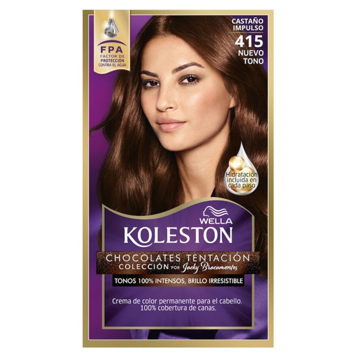 Koleston Kit 415 Impulso Castaño 