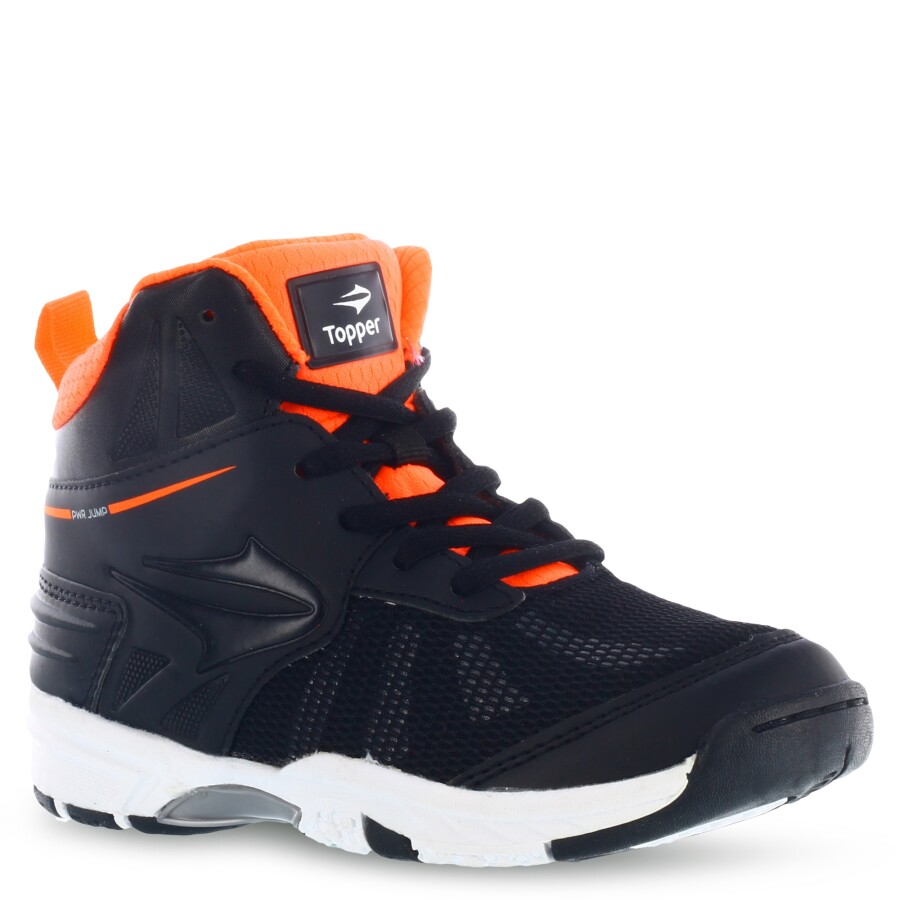 Championes Infantiles Topper Pick Kids Boot Negro - Rojo