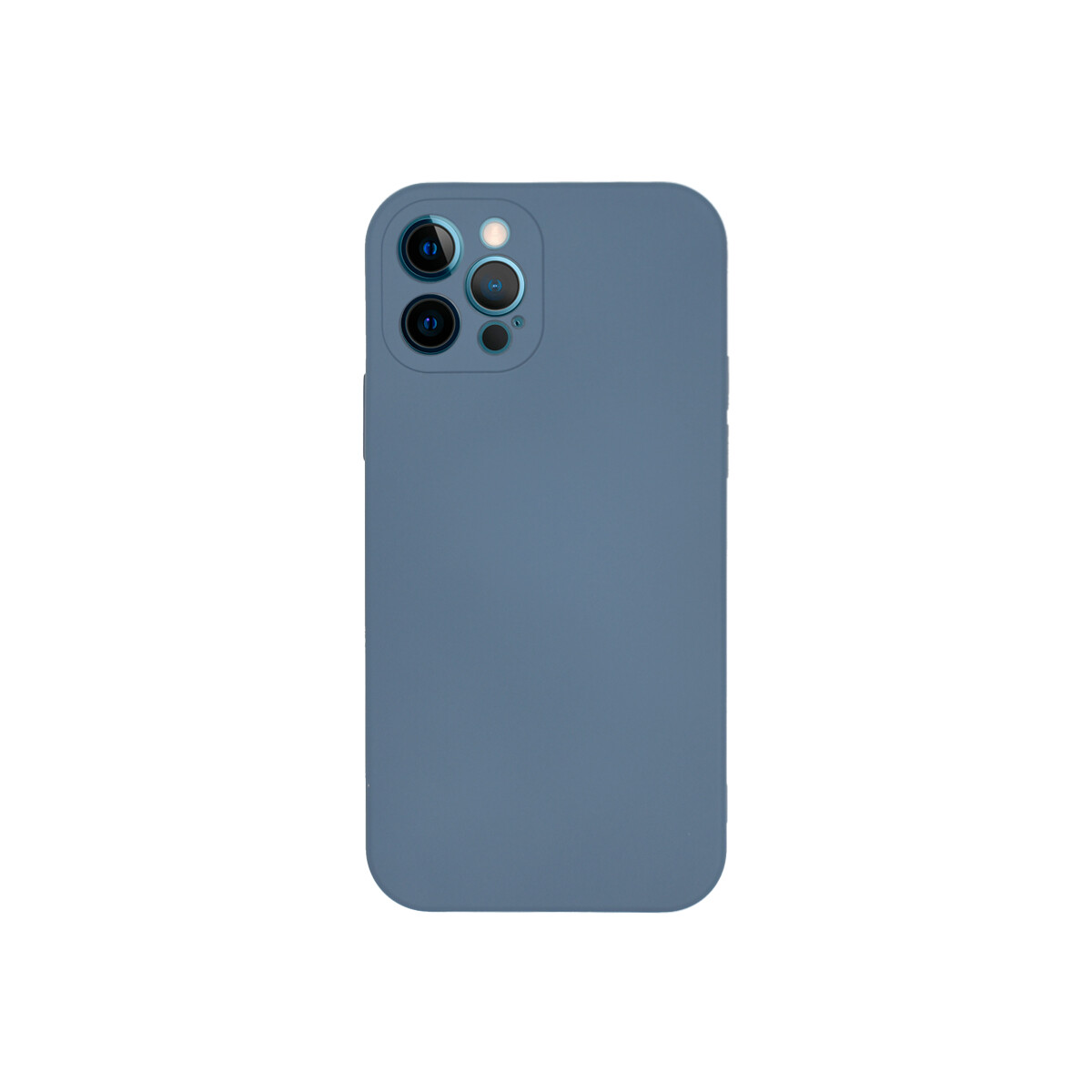 Protector iPhone 12/12 Pro engomado color azul 