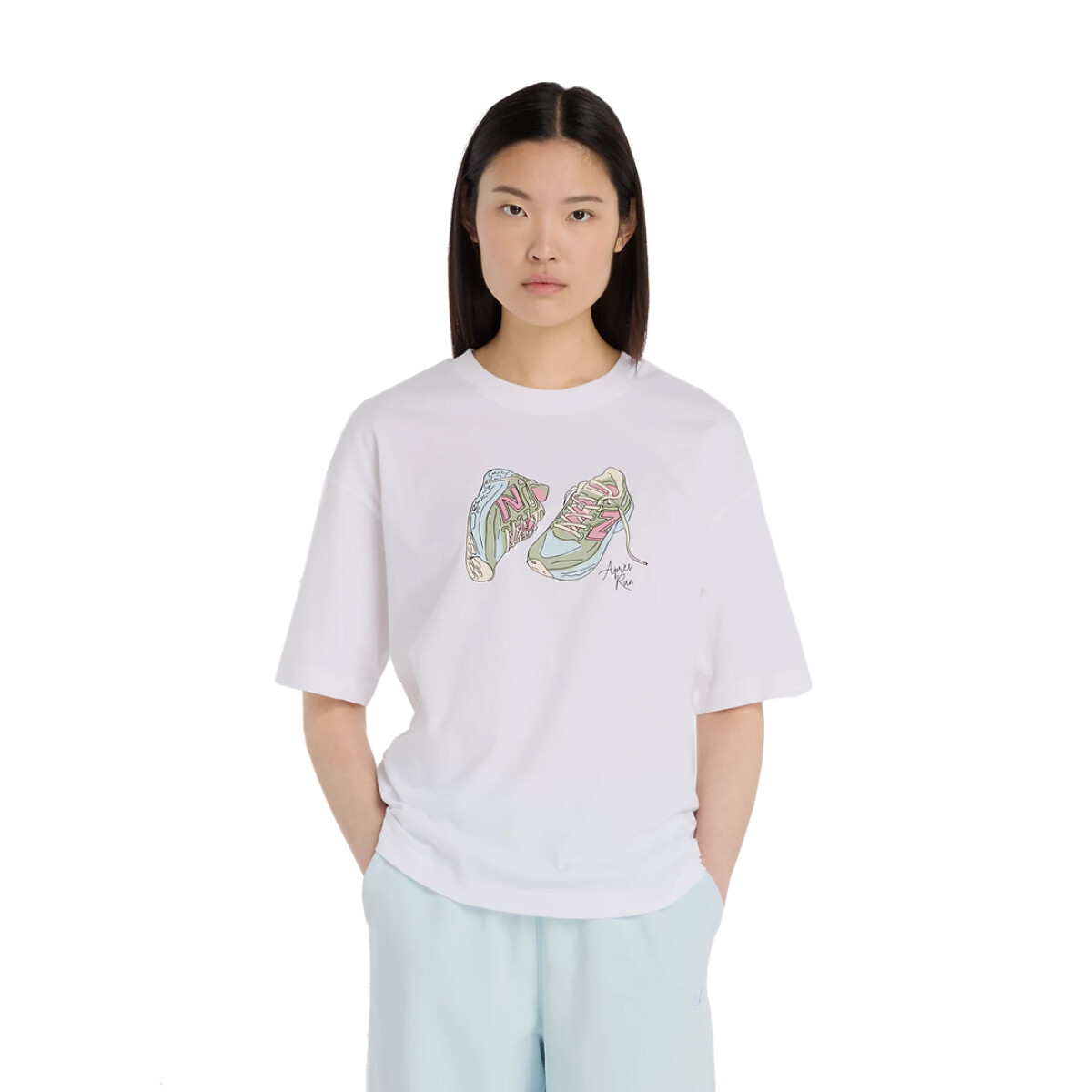 REMERA APRES RUN SHOE T-SHIRT - NEW BALANCE 