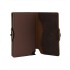 Billetera Tarjetero Dellorean Protección RFID Anticlonación Variante Color Marron