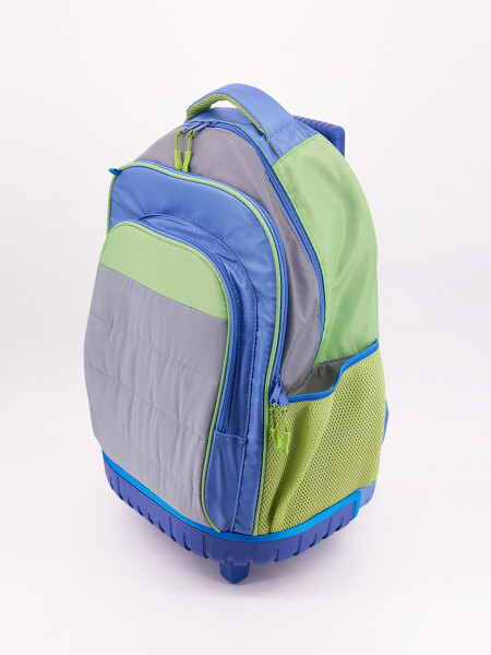 MOCHILA CARRITO CON PROTECCION DE GOMA GRIS