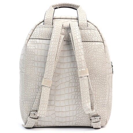 Mochila Canva Dijon en Cuero PU Beige