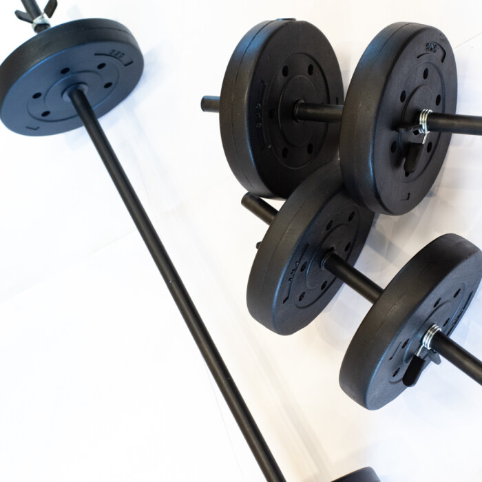 (ARG-150)Banco Multifuncion con barra + 30kg de pesa Randers (ARG-150)Banco Multifuncion con barra + 30kg de pesa Randers