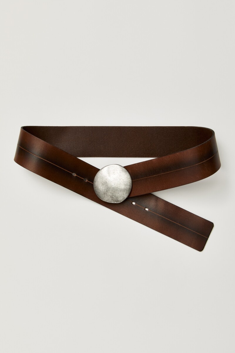 CINTURÓN NORFOLK Marron