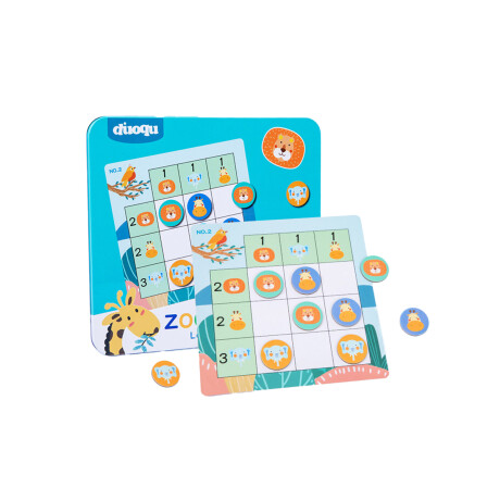 Juego de bingo en lata Verde