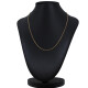 Cadena en oro 18k rosa forcet fina. Largo 40cm Cadena en oro 18k rosa forcet fina. Largo 40cm