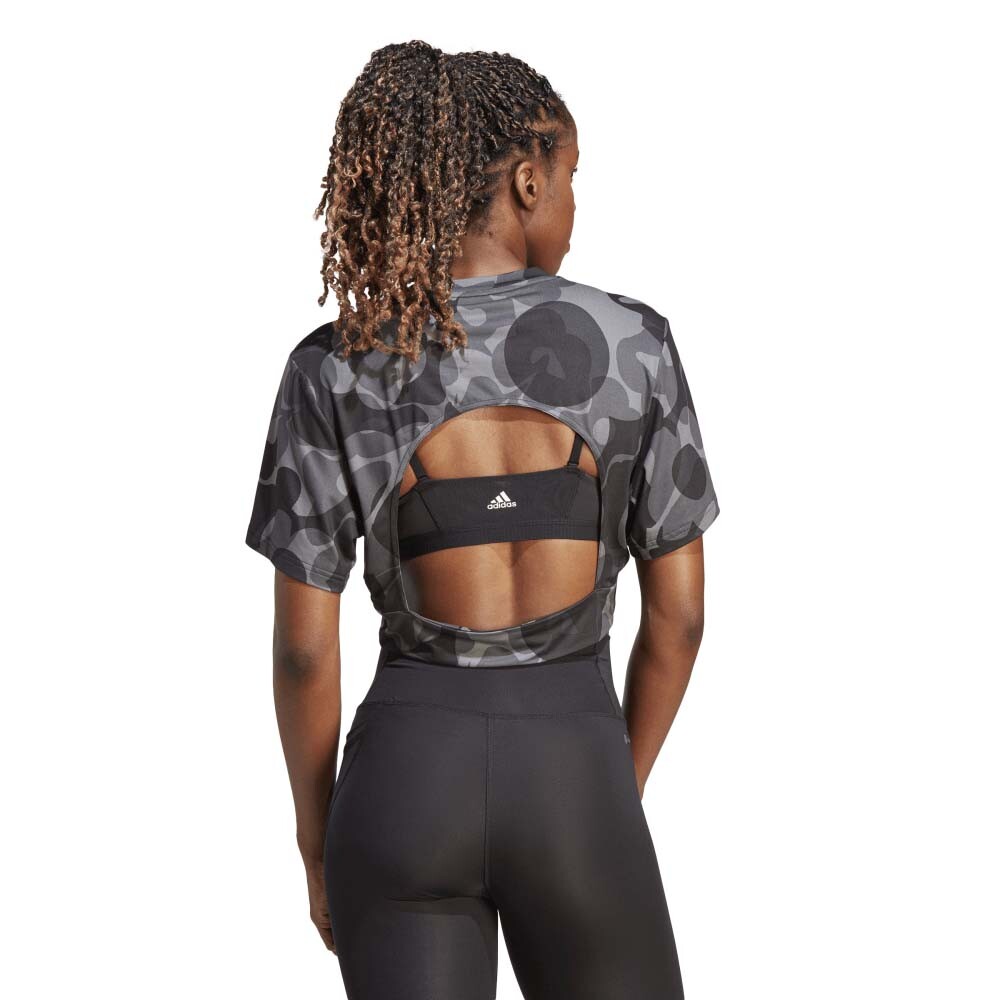 Tr-Es Aop T - Mujer Black/print