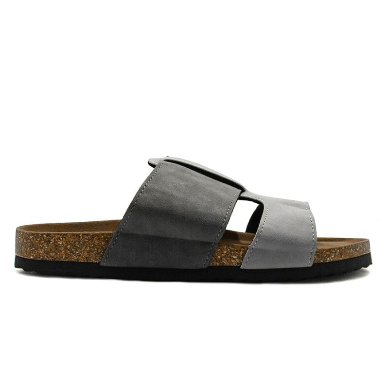 Sandalias Chill Sunday de Mujer - YF04W Gris Oscuro-gris Claro