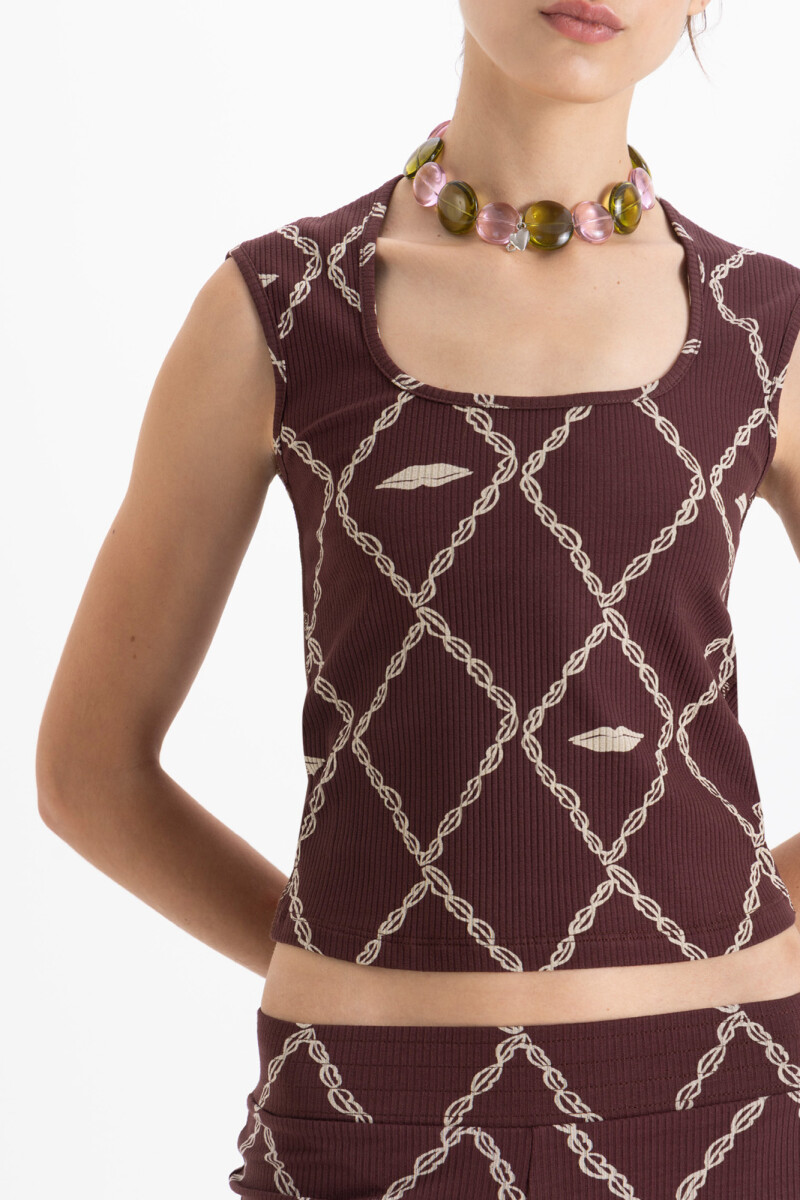 MUSCULOSA AURORA Chocolate