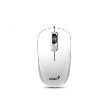 Mouse Optico Genius DX-110 USB Blanco Mouse Optico Genius DX-110 USB Blanco