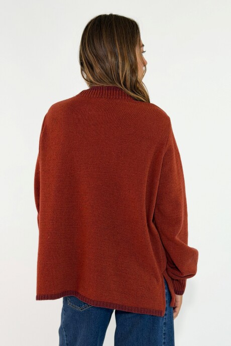 SWEATER BRUMA Ladrillo