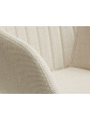 Silla de comedor ADSLEV tela beige/color roble Silla de comedor ADSLEV tela beige/color roble