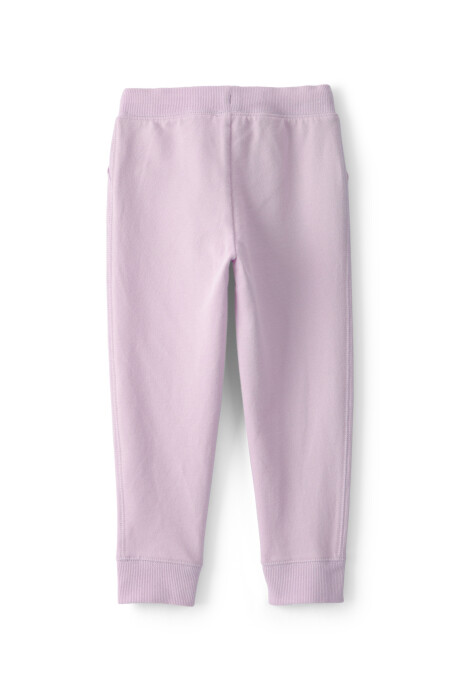 Pantalón deportivo de algodón, rosado Pantalón deportivo de algodón, rosado