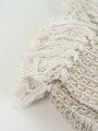 Manta Lineas Beige Oscuro