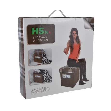 ASIENTO CUBO PUFF PLEGABLE TAPA CUADRILLE ASIENTO CUBO PUFF PLEGABLE TAPA CUADRILLE
